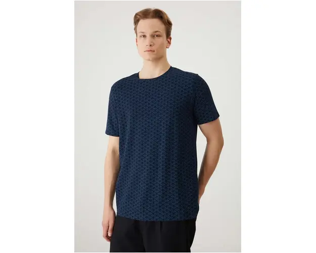 Medicine tricou barbati, culoarea bleumarin