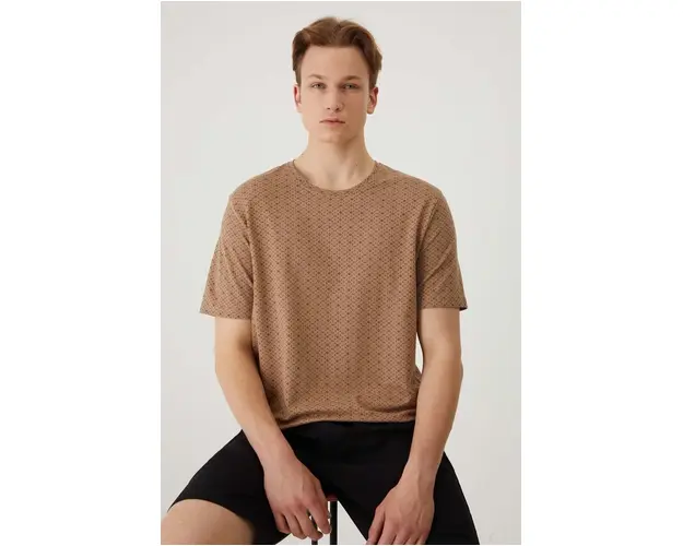 Medicine tricou barbati, culoarea bej