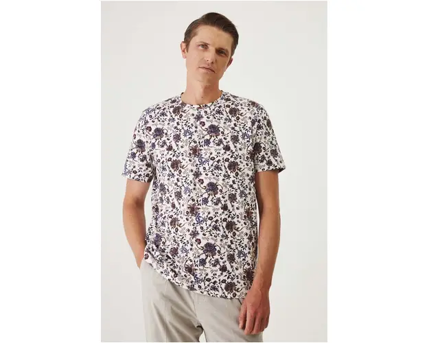 Medicine tricou barbati, culoarea bej, modelator