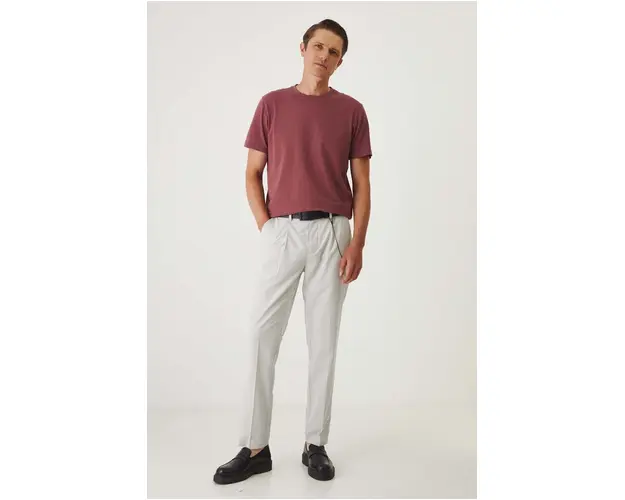 Medicine tricou barbati, culoarea roz, neted