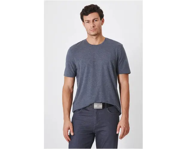 Medicine tricou barbati, culoarea gri, melanj