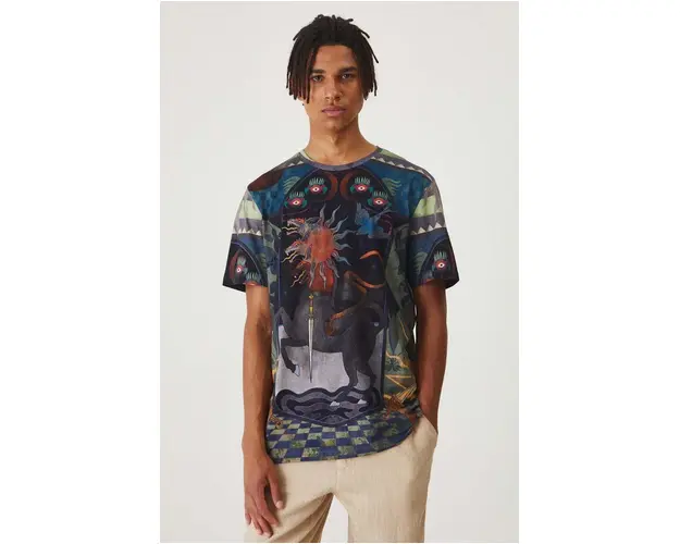 Medicine tricou din bumbac barbati, modelator