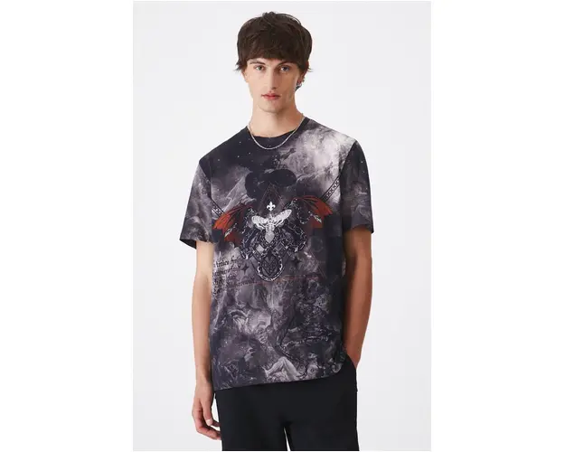 Medicine tricou din bumbac barbati, modelator