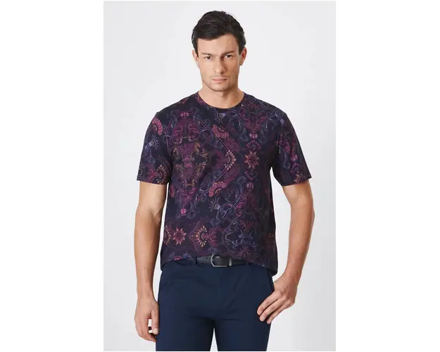 Medicine tricou barbati, culoarea violet, modelator