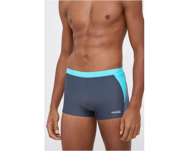 Aqua Speed costum de baie Dario culoarea gri