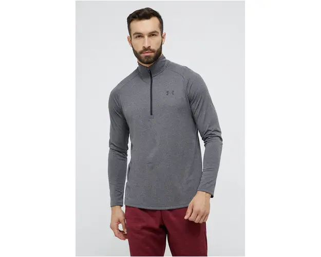 Under Armour hanorac de antrenament Tech 2.0 culoarea gri, melanj