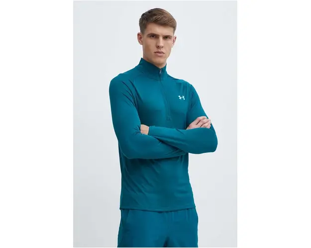 Under Armour hanorac de antrenament Tech 2.0 culoarea verde, melanj