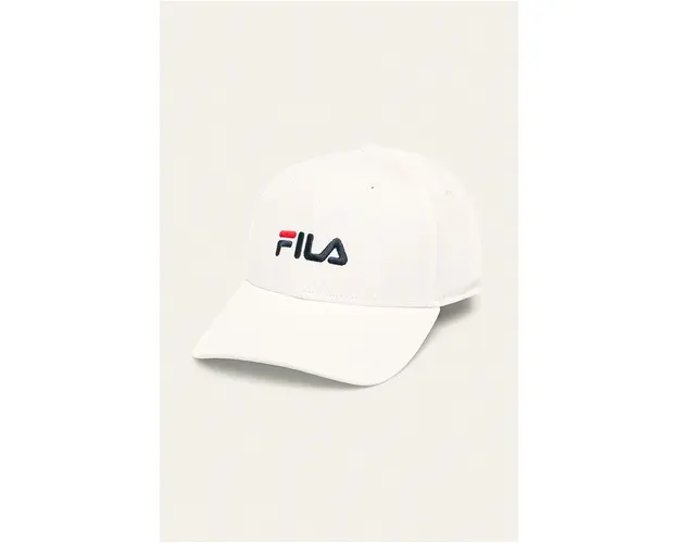 Fila Caciula culoarea alb, cu imprimeu