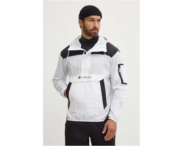 Columbia windbreaker TERREX Challenger culoarea alb, de tranzitie 1714291