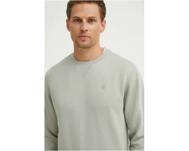 G-Star Raw bluza barbati, culoarea albastru marin, neted