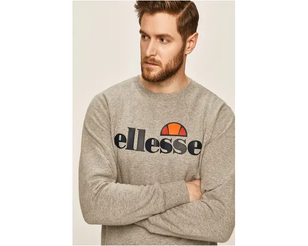 Ellesse bluza barbati, culoarea gri, modelator SHC07930-DARKGREYMA