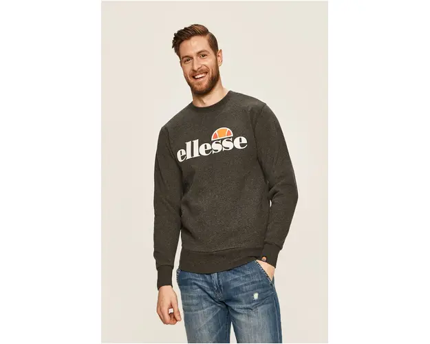 Ellesse bluza barbati, culoarea gri, modelator SHC07930-DARKGREYMA