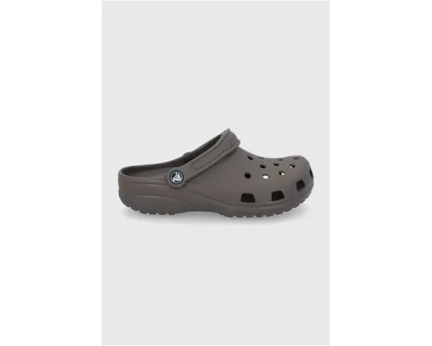 Crocs papuci Classic culoarea maro 207431