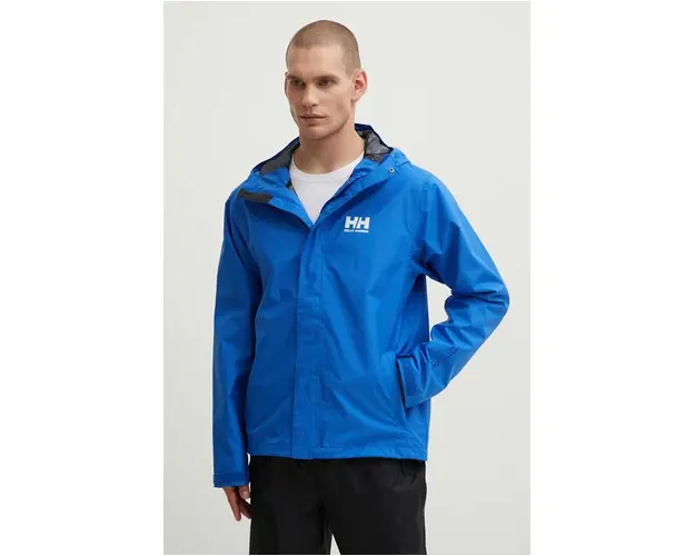 Helly Hansen geaca barbati, culoarea albastru marin, de tranzitie