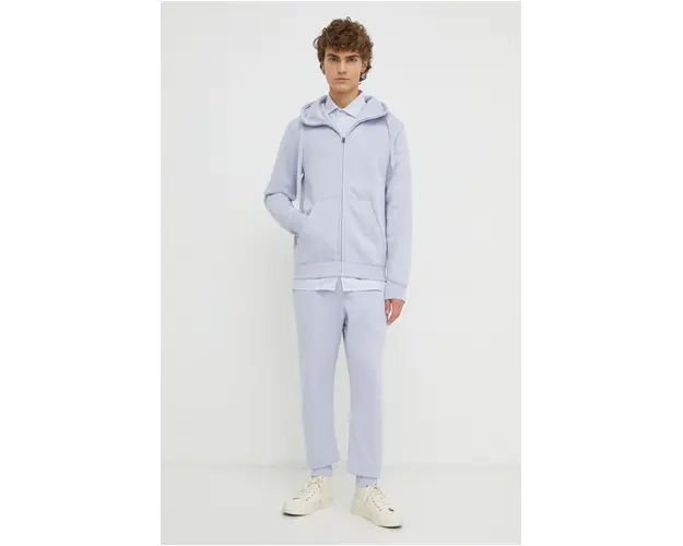 G-Star Raw pantaloni de trening culoarea gri, neted