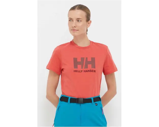 Helly Hansen tricou din bumbac culoarea alb 34112-001