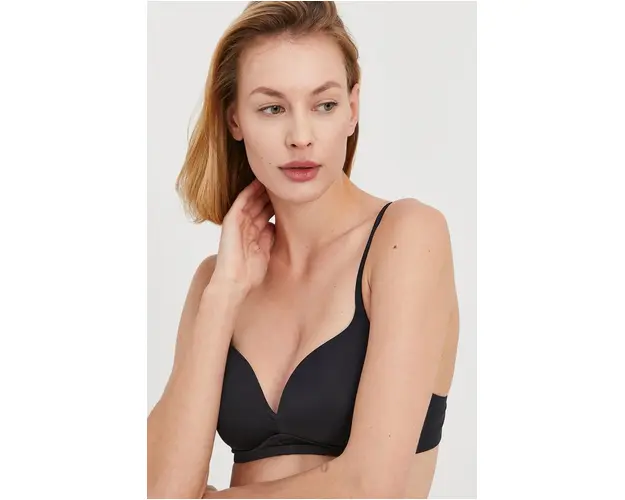 Puma sutien 935020 culoarea negru, material uni 935020