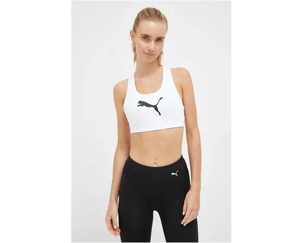 Puma sutien sport culoarea alb