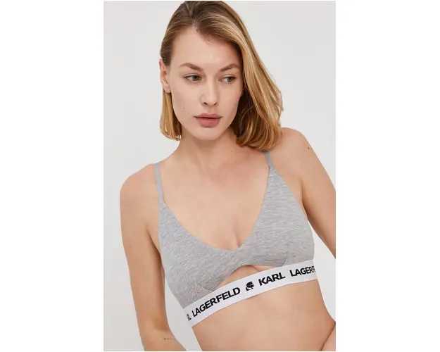 Karl Lagerfeld Sutien culoarea gri
