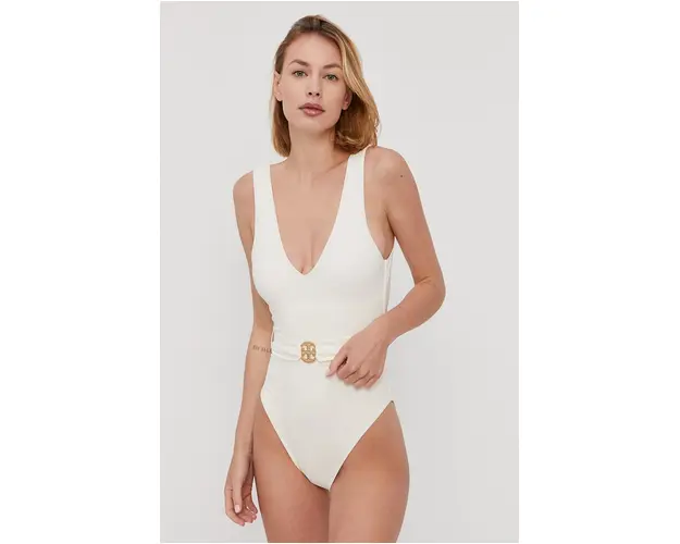 Tory Burch Costum de baie culoarea alb, cupa usor rigidizata