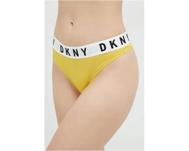 Dkny tanga culoarea galben