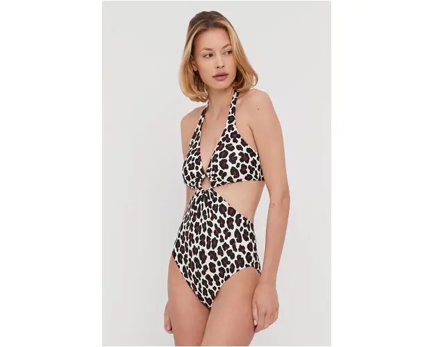 MICHAEL Michael Kors Costum de baie culoarea bordo, cupa rigidizata