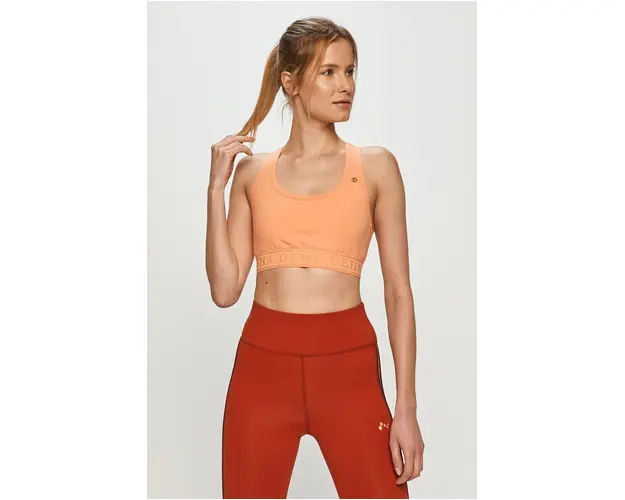 Deha Sutien sport culoarea portocaliu, material neted