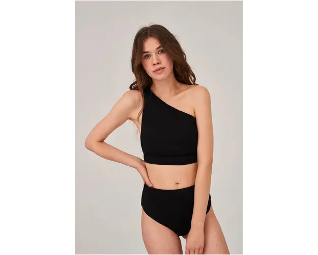Undress Code Sutien de baie culoarea negru, cupa moale