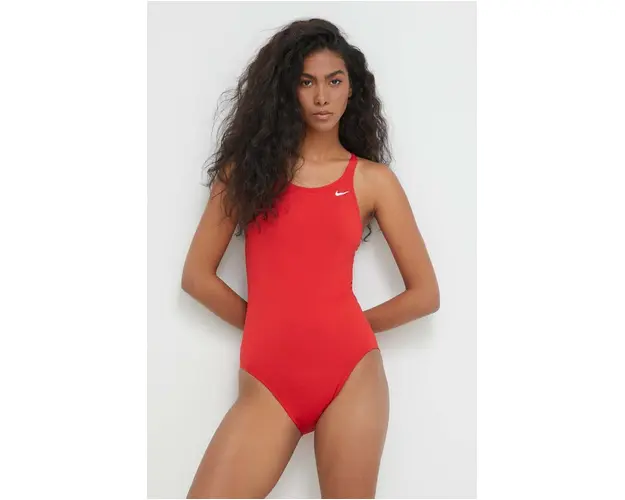 Nike costum de baie dintr-o bucata culoarea verde, cupa moale