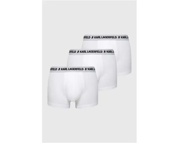 Karl Lagerfeld Boxeri barbati, culoarea alb