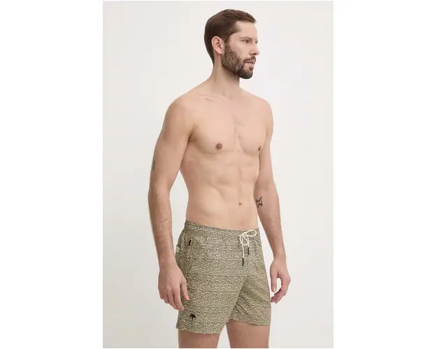 OAS pantaloni scurti de baie culoarea galben