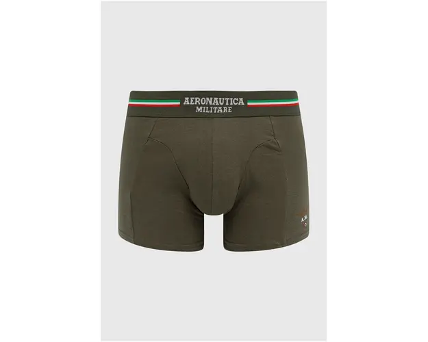 Aeronautica Militare Boxeri (2-pack) barbati, culoarea verde