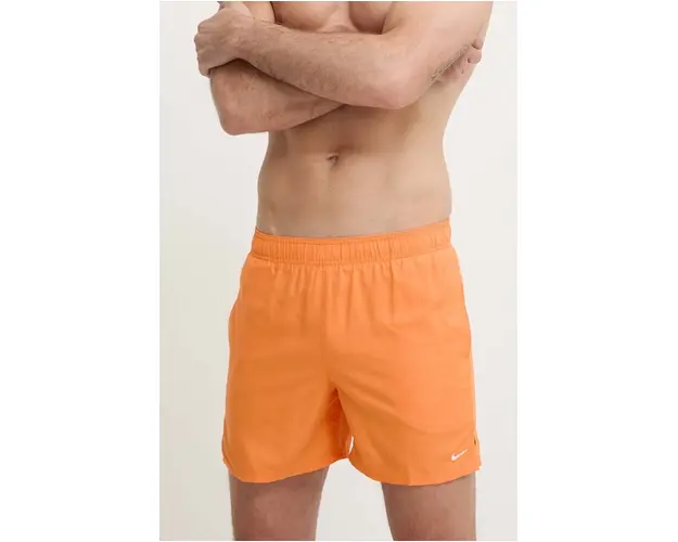 Nike pantaloni scurti de baie culoarea portocaliu