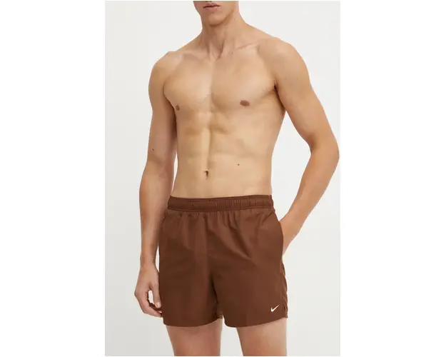 Nike pantaloni scurti de baie culoarea maro