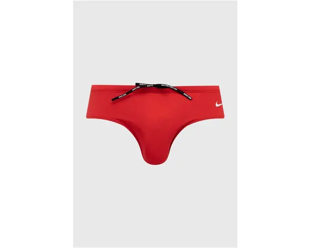 Nike costum de baie culoarea rosu