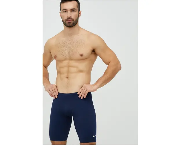 Nike costum de baie culoarea negru