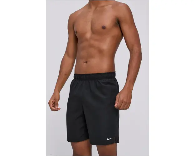 Nike Pantaloni scurti de baie culoarea negru