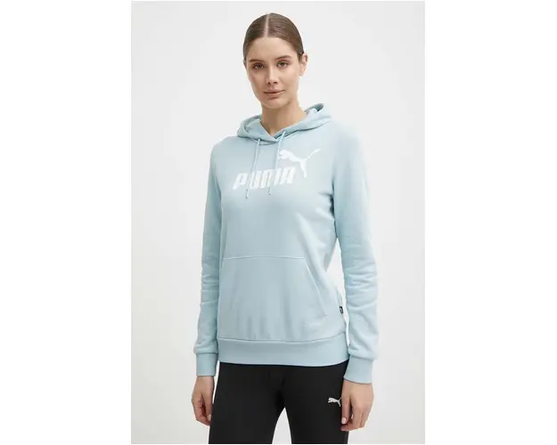 Puma bluza femei, cu gluga, imprimeu, 586797
