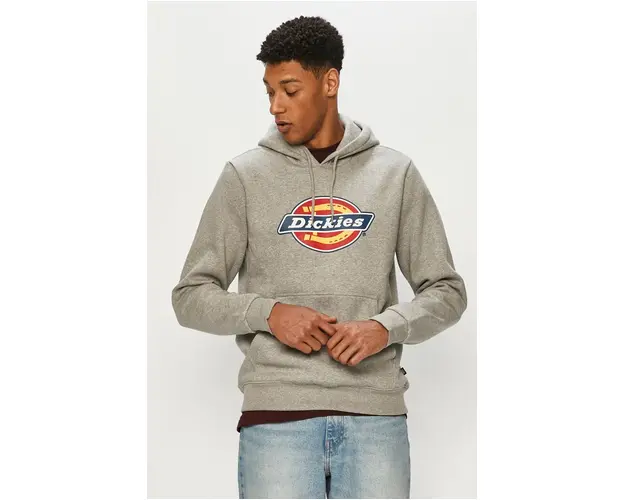 Dickies bluza barbati, culoarea gri, cu imprimeu DK0A4XCBGYM-GREYMELANG