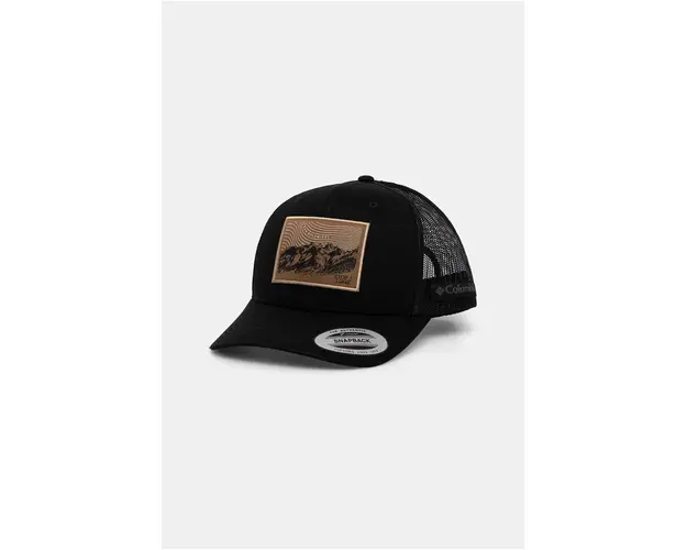 Columbia sapca Mesh Snap Back culoarea negru, cu imprimeu, 1652541