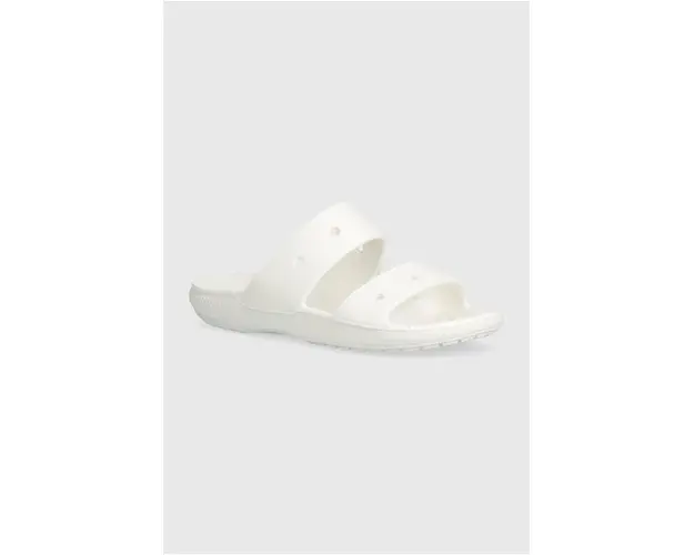 Crocs papuci Classic Sandal culoarea alb 206761
