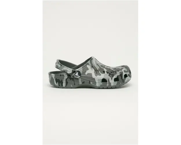 Crocs papuci Classic Pritned Camo Clog barbati 206454 Army Green