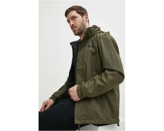 Helly Hansen jacheta de exterior Dubliner culoarea verde, gore-tex