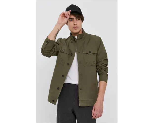 Sisley Geaca barbati, culoarea verde, de tranzitie