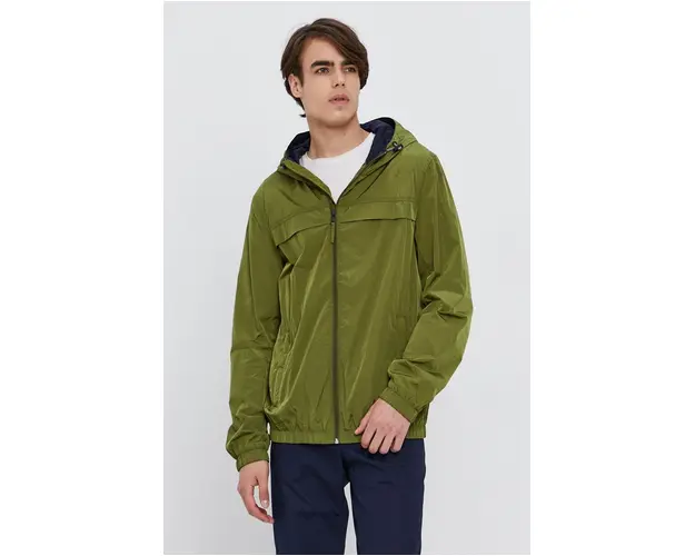 Sisley Geaca barbati, culoarea verde, de tranzitie