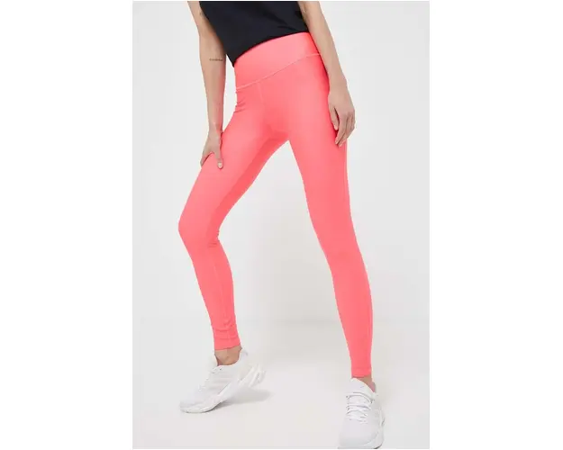 Under Armour leggins de antrenament HG Armour HiRise culoarea roz, neted, 1365336