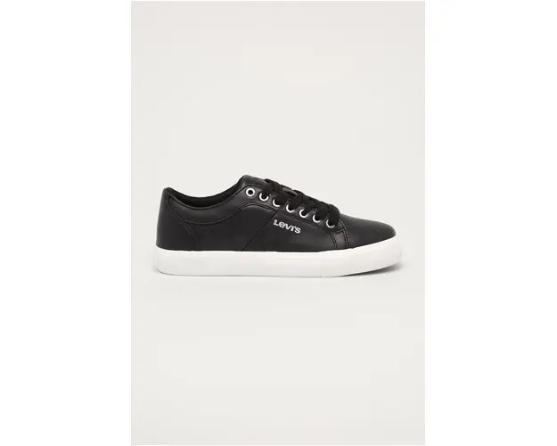 Levi's Pantofi culoarea negru, cu toc plat