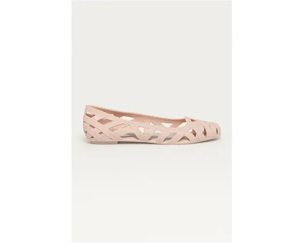 Melissa Balerini culoarea roz, cu toc plat