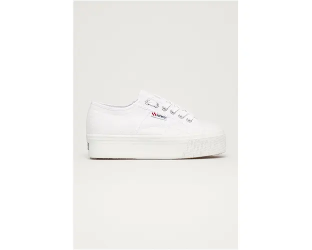 Superga Tenisi femei, culoarea alb