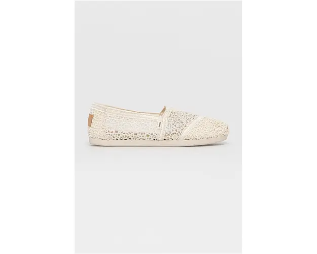 Toms Espadrile Alpargata culoarea bej